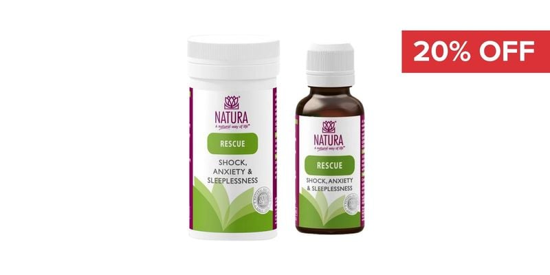 20% Off Natura Rescue Drops & Tablets Cover Image